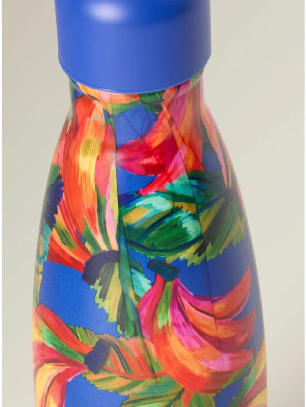 Farm Rio Insulated Floral Water Bottle - Blue Floral Design | 17 oz NWT